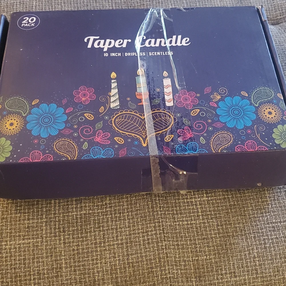 Taper Candle 20-Pack - White